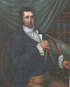 This Portrait of Mackenzie with a am matching in hand emphasize his importance as kartlaggare and upptackare